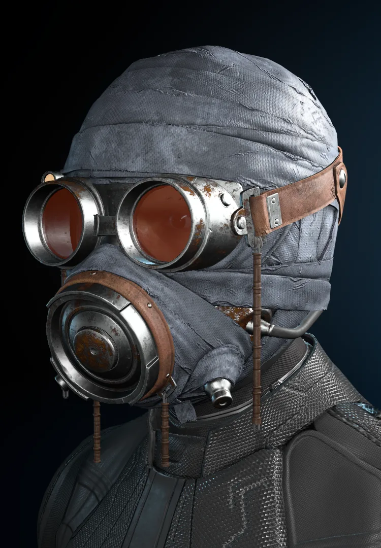 Outback Helmet Grime Blue