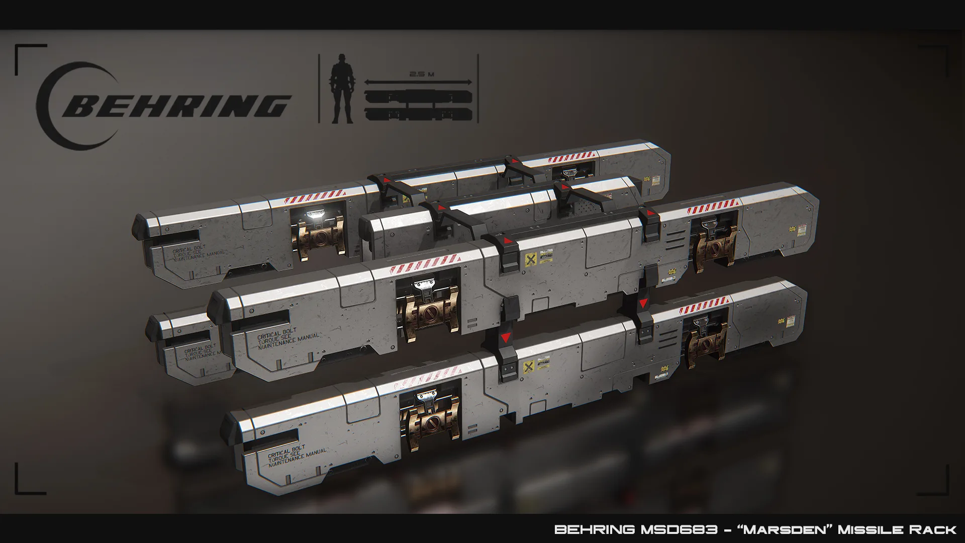 MSD-683 Missile Rack
