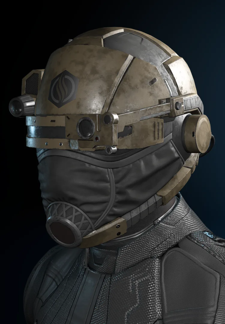 Morozov-SH-I Helmet Pyrotechnic
