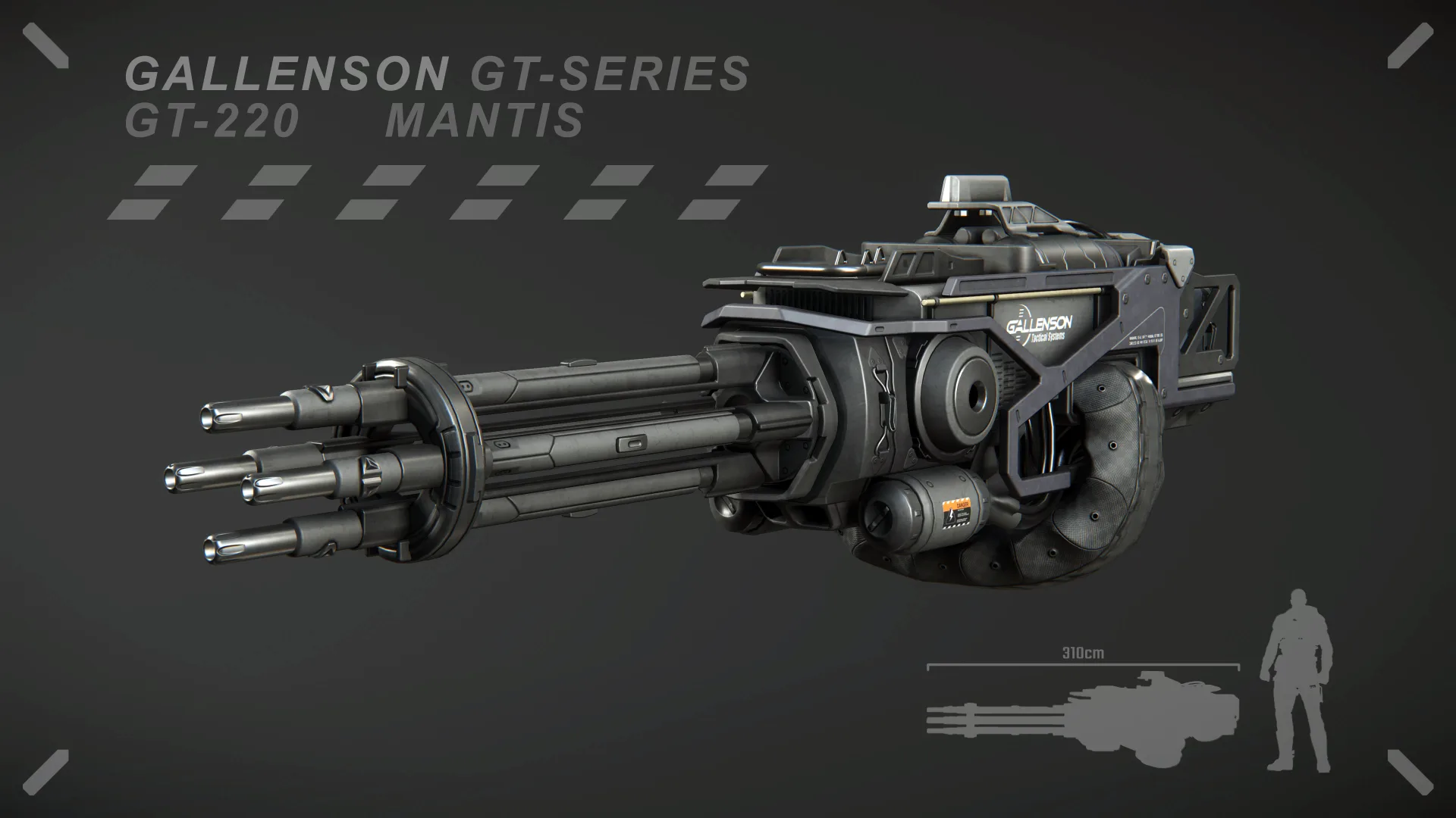 Mantis GT-220 Gatling