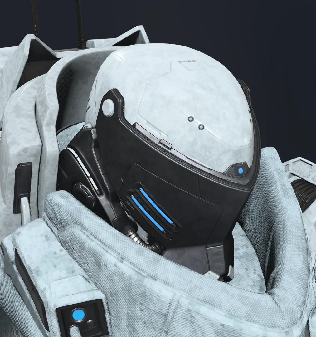 BUL-H4 Helmet Snow Camo