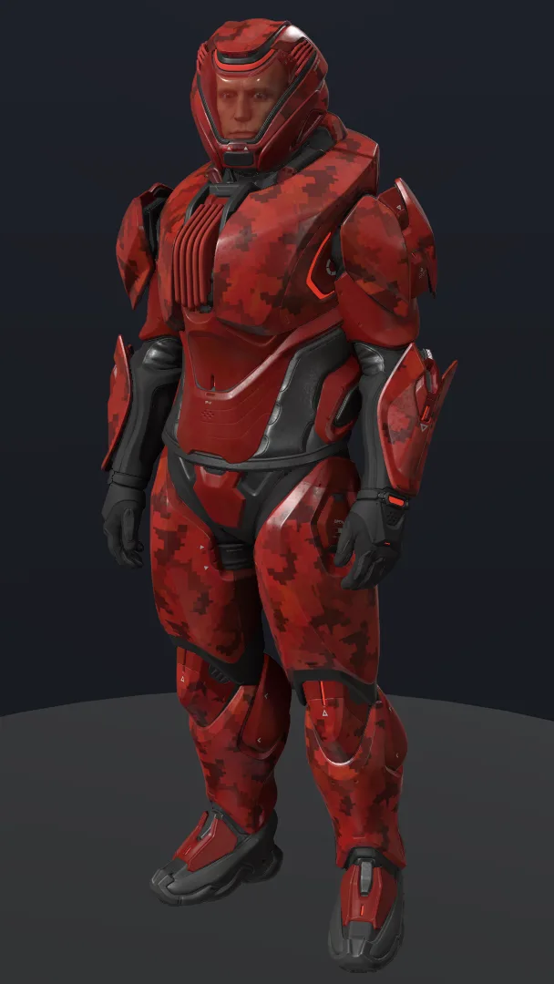 Monde Core Crimson Camo