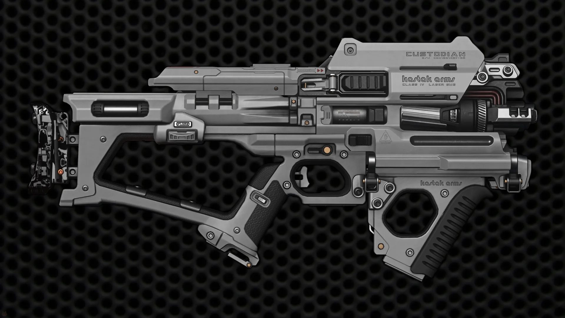 Custodian "Boneyard" SMG