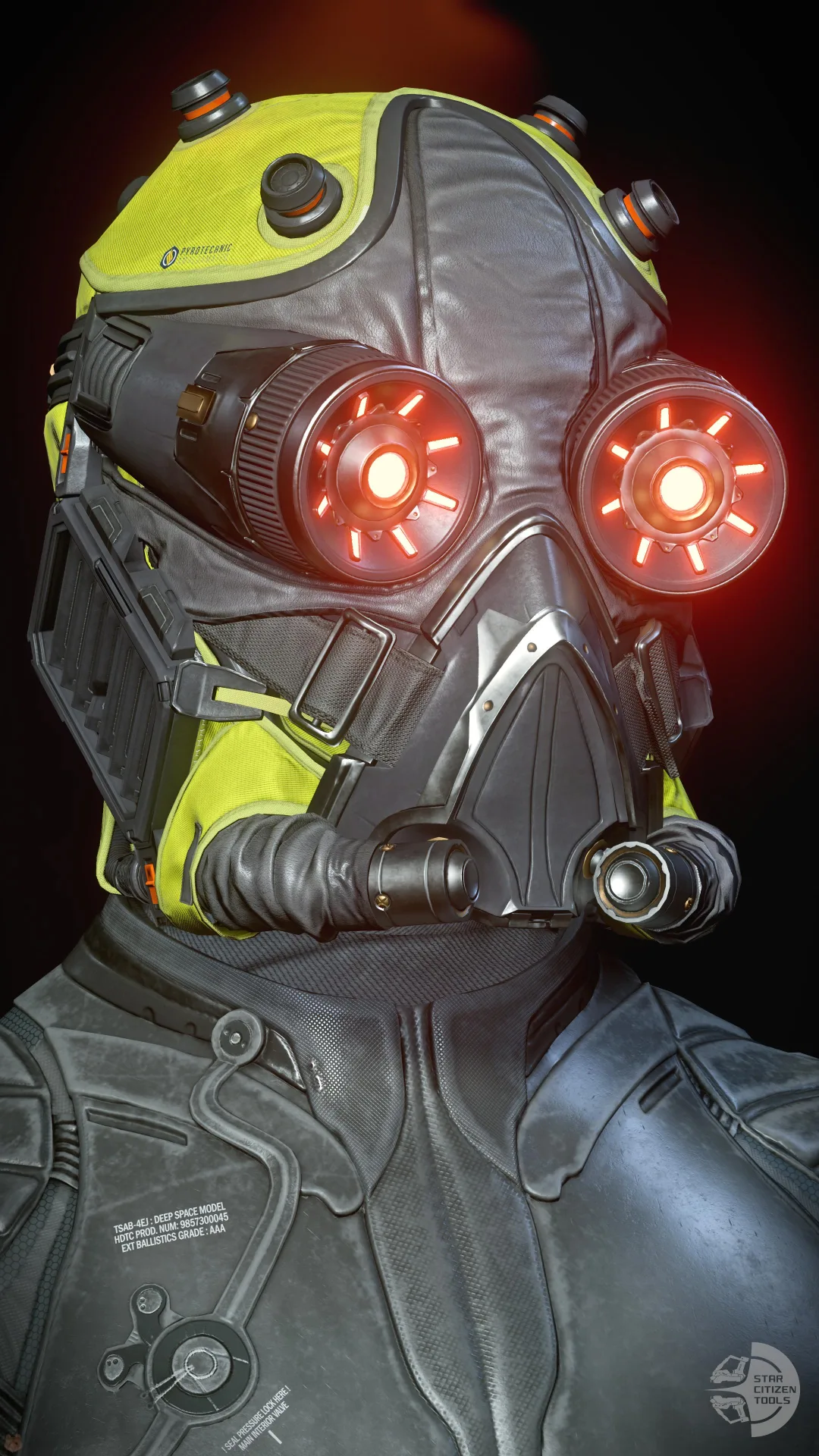J-5 Helmet Pyrotechnic