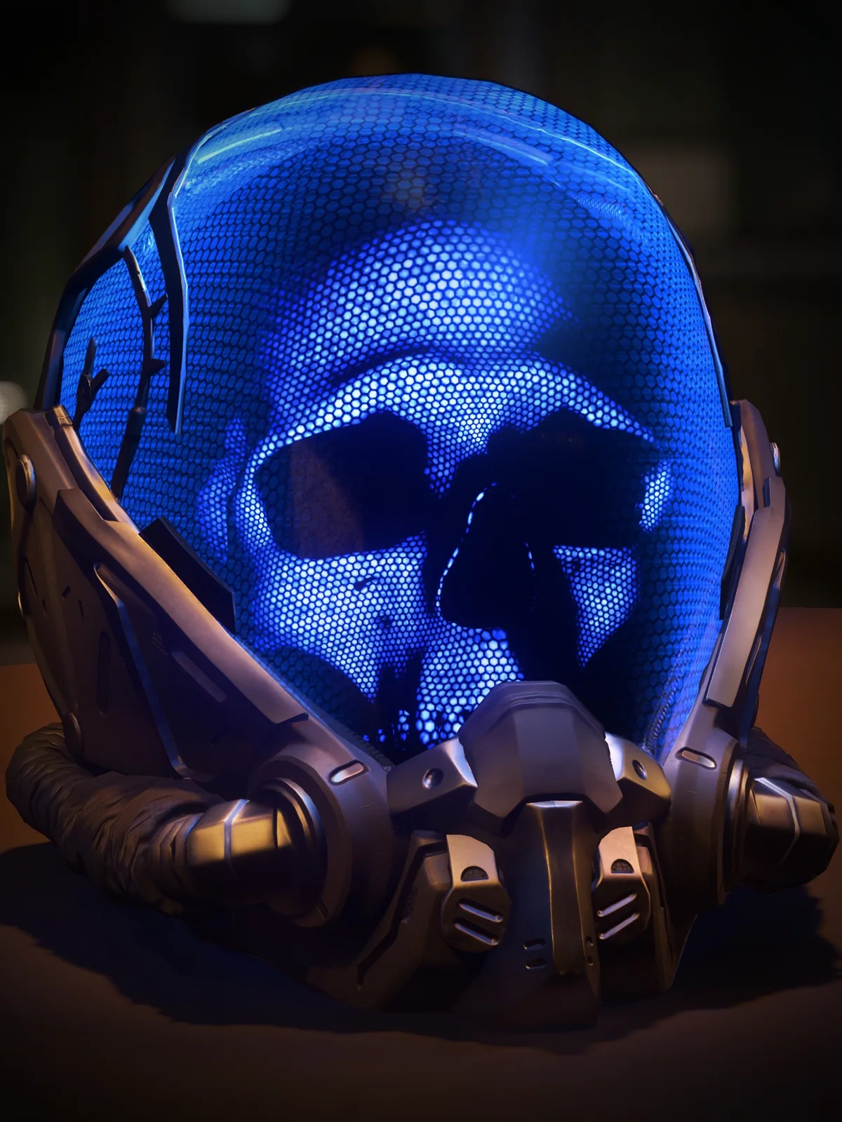 Azrael Racing Helmet Sapphire